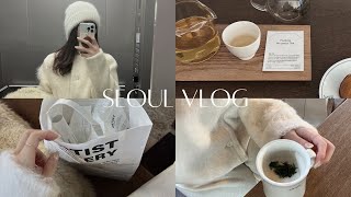 【ソウルvlog】2泊３日の韓国記録🇰🇷☕️🤍