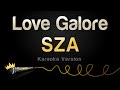 SZA Ft Travis Scott Love Galore Karaoke Version