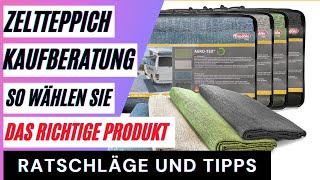 Zeltteppich Vergleich. Die besten Zeltunterlagen im Test. So wählen Sie das richtige Produkt.