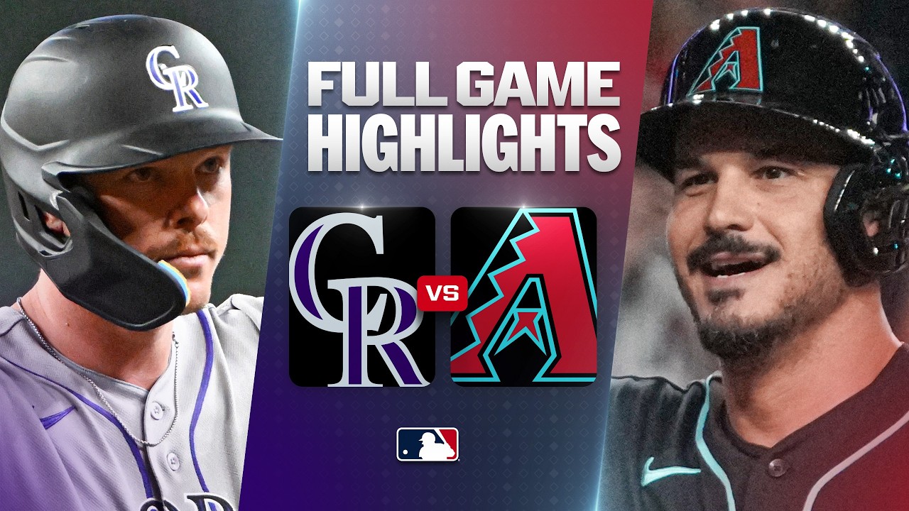 8월11일 콜로라도 애리조나 MLB 하이라이트