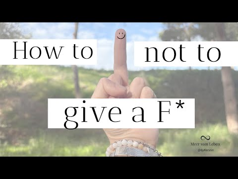 How to finally stop caring about other people's opinions (really!)