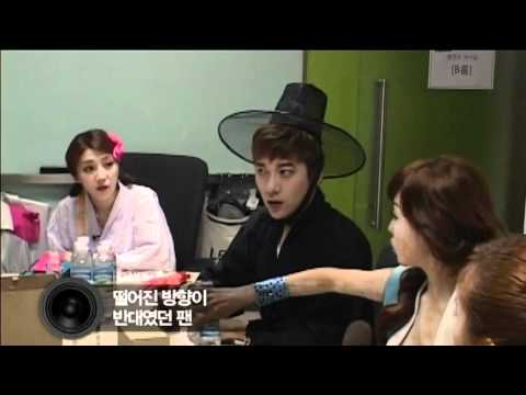 110805 MTV The Show behind ChiChi cut(with BLOCKB JAEHYO, BUM)