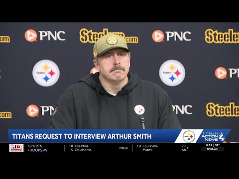 Steelers' Arthur Smith responds to question about Titans head coaching job