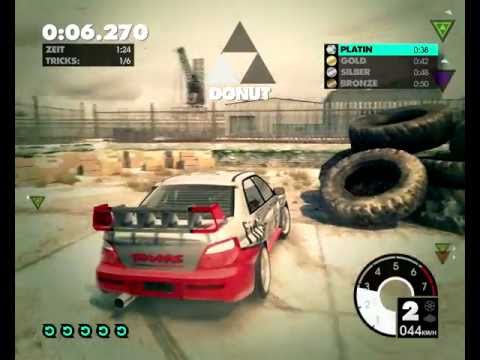 DiRT 3 - Gymkhana Attack 03 [Platinum Medal] - done in 0:33.275  - DC Compound