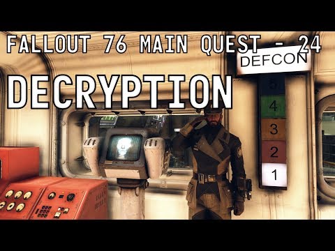 Fallout 76 Main Quest - 24 - Launch Code Decryption