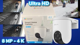 EZVIZ 🔥 H8c Pro 8MP 4K Ultra HD 🔥 Outdoor CCTV  Auto-Zoom Tracking 🔥 Unboxing + Review
