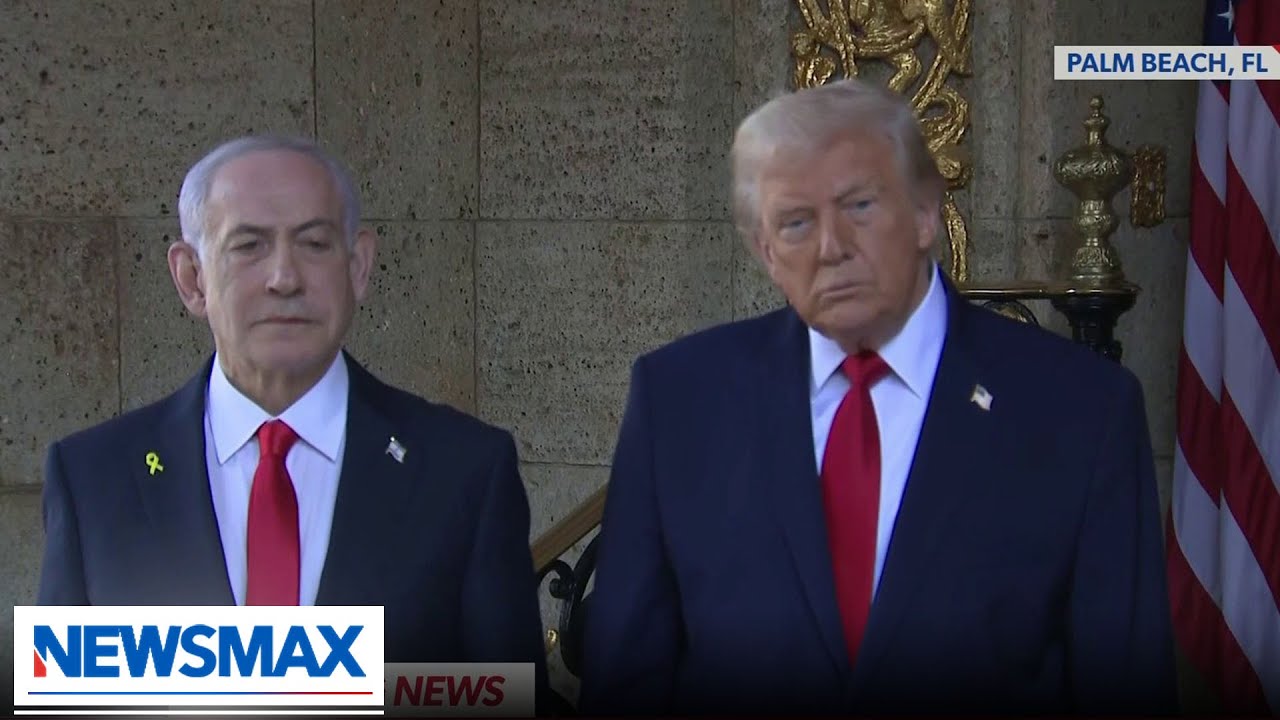 'We'll knock hell out of Iran': Trump meets with Benjamin Netanyahu