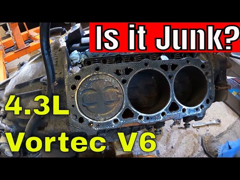 Vortec V6 Chevy S10 Engine Teardown: Broken Piston?