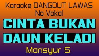 Download lagu CINTA BUKAN DAUN KELADI - KARAOKE - MANSYUR S mp3 Download lagu CINTA BUKAN DAUN KELADI - KARAOKE - MANSYUR S mp3
