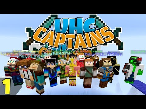 UHC Captains Episode 1! The Battle Begins! Minecraft 1.15 Ultra Hardcore