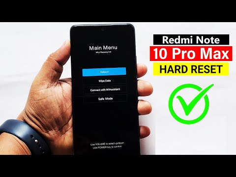 Hard Reset or Screen Unlock " Redmi Note 10 Pro Max " with Easy Trick