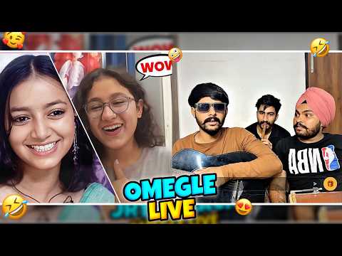 Monkey/Omegle LIVE | Trolling and Flirting ft. CUTE GIRLS