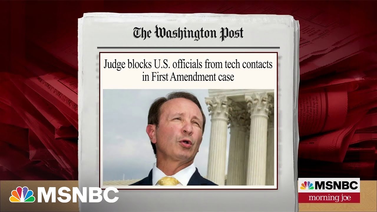 Why ruling on contact with social media firms could have major chilling effect