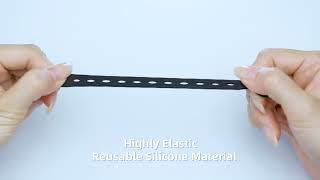 Dây quấn cáp silicone nam châm Joyroom ZS422 Magnetic Cable Tie (Bộ 6 cái)