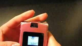 Pink RAZR v3 Bluetooth phone | Unlocked GSM