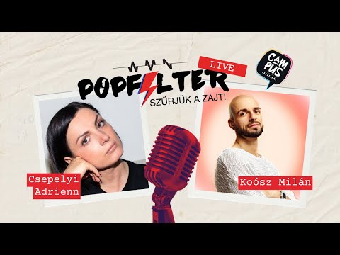 „A szomorú bohócra senki se kíváncsi” – Koósz Milán a Popfilter Live-ban