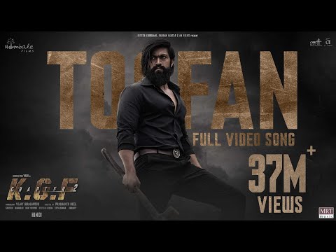 Toofan Video Song (Hindi) | KGF Chapter 2 | Rocking Star Yash |Prashanth Neel | Ravi Basrur |Hombale