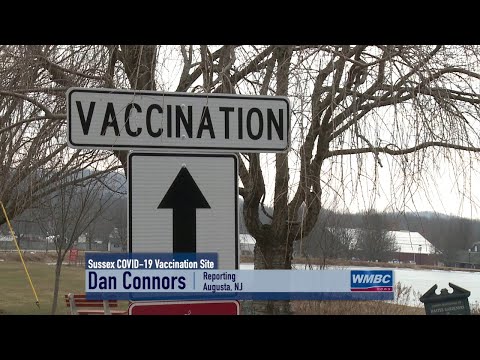 NJ Sussex County COVID–19 Vaccination Site Opens In Agusta