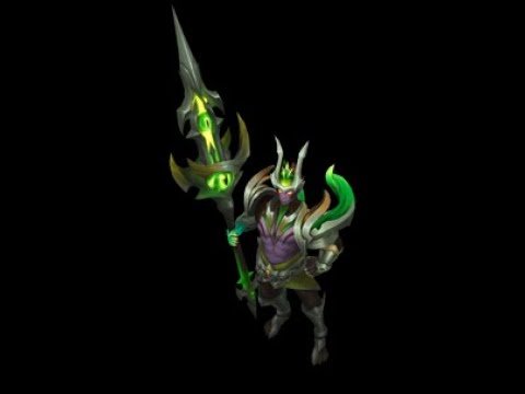 Nightbringer Jarvan IV (Emerald) Chroma - League of Legends