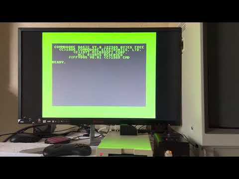 MiSTer (FPGA): Commodore 128DX (WIP) - Trying out the Commodore IEC adapter for the MiSTer