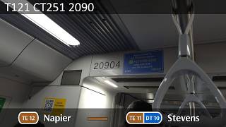 (Severe Flatwheels) SMRT CT251 2090 --- [Napier → Stevens]