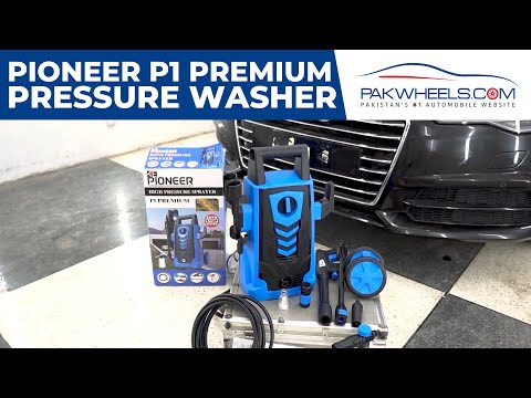 P1 Pressure Washer With Foam Lance