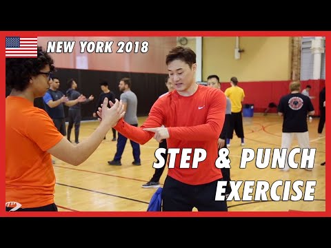 Step and Punch exercise #DKYoo