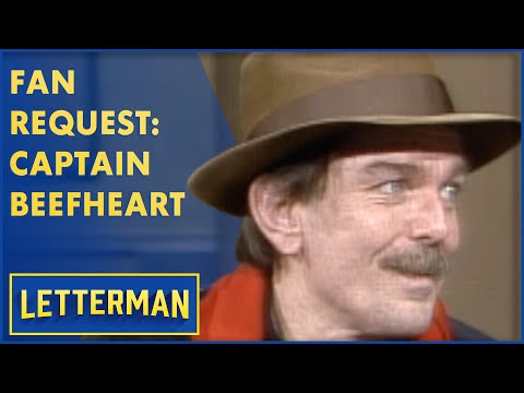 Fan Request: Captain Beefheart's Last Appearance With Dave | Letterman