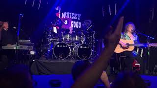 Zebra 12/01/2018 at Whisky a GoGo.  &quot;Who&#39;s Behind the Door&quot; with intro