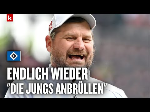 Neue HSV-Mütze und Kroos-Comeback: Gut gelaunter Baumgart bei PK