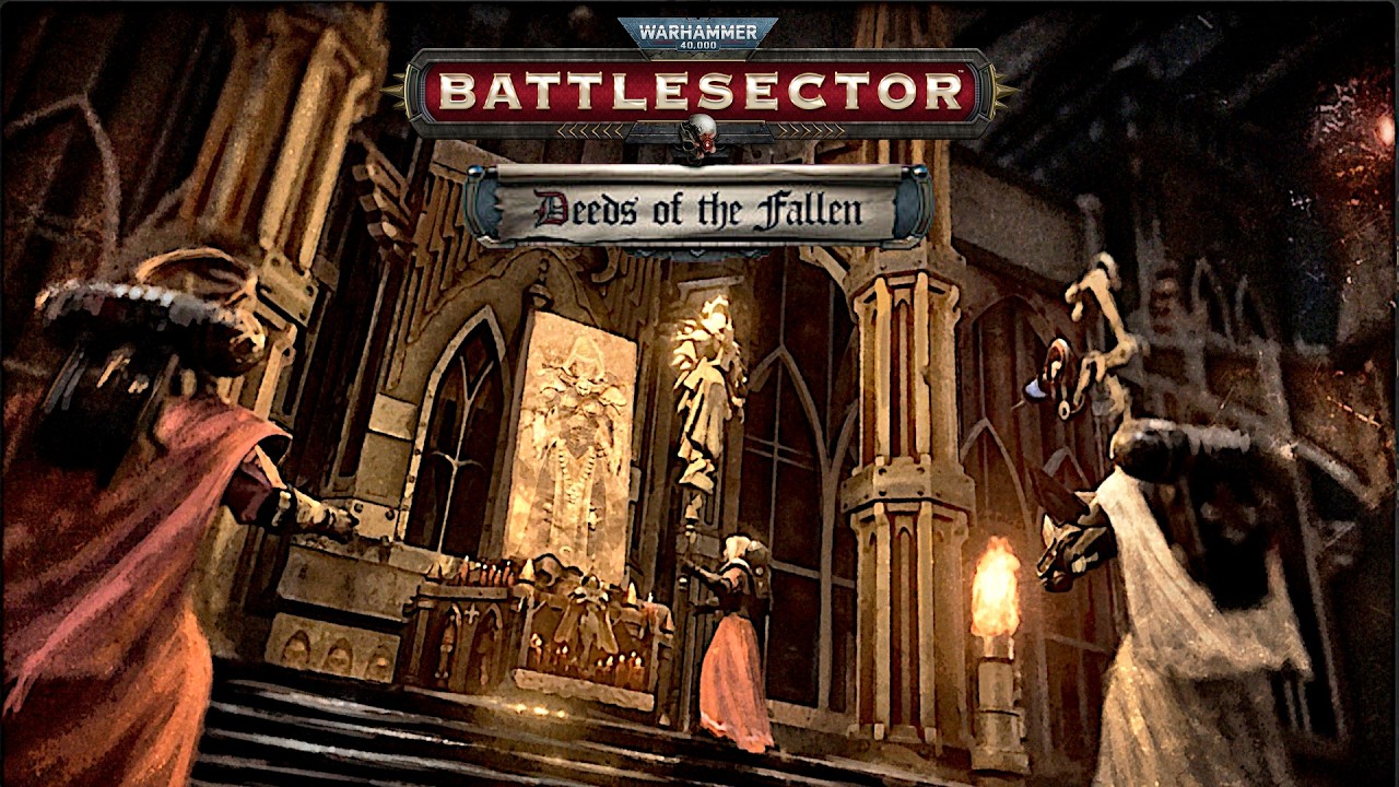 Warhammer 40k: Battlesector DLC Deeds of the Fallen | Full Story (Cutscenes & Gameplay)