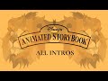 Disney S Animated Storybooks All Intros In Order Gameplay Walkthrough