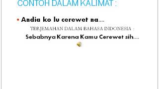 terjemahanfuzziblog: Terjemahan Bahasa Indonesia Ke Bahasa Flores