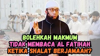 Download lagu Is it permissible for a follower not to recite Al Fatihah during congregational prayers? Ustadz K... mp3
