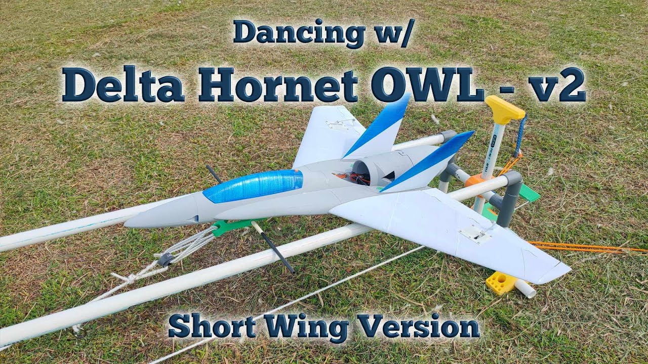 Dancing w/ Delta Hornet OWL v2, Short Wing Version, Coming Soon
