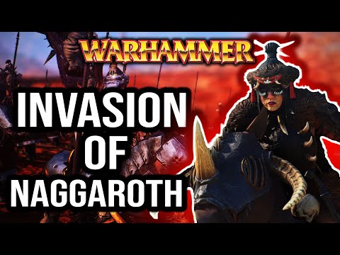 Hung Invasion of Naggaroth | Dark Elves vs Hungs - Total War Warhammer 3