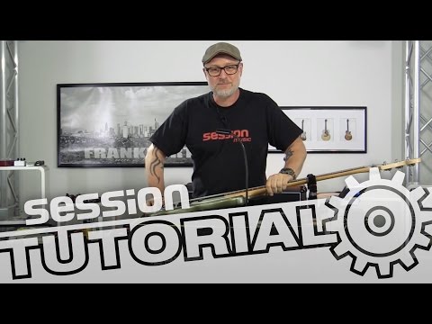 E-Bass Saiten wechseln | session Tutorial