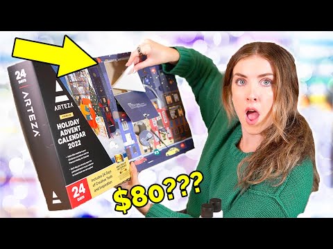 I Opened The World's BEST Art ADVENT CALENDAR!