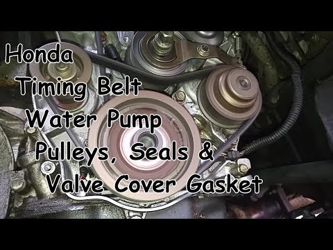 Honda Accord Timing Belt, Water Pump, Pulleys & Seals - (4 cyl. F series 2.3L)