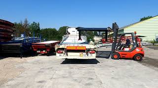 Exemple de chargement Rampe Mobile AZ RAMP-PRIME XS sur Plateau