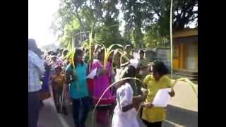 preview picture of video 'CSI St. Paul's Church Theni - Palm Sunday Rally 2015 Part-1'