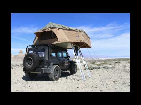 Tuff Stuff Elite Roof Top Tent Set up in under 5 minutes