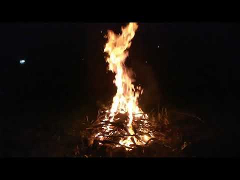 Relaxing Crackling sounds of a small fire