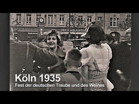 Köln 1935 - Neumarkt - Fest der deutschen Traube und des Weines - Wilhelm Pick