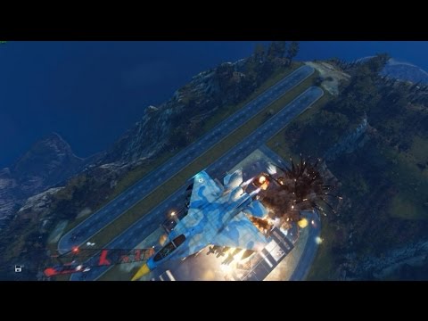 Just Cause 3 U 7 DRAVEC Bomber Jet Night Run