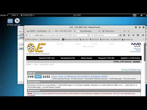 A9 Using Known Vulnerable Components - SQLite Manager Local File Inclusion
