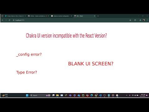 blank white screen showing up when using chakra ui with react (SOLUTION)