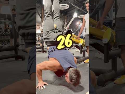 אתגר שכיבות סמיכה על 100₪ (מטורף)