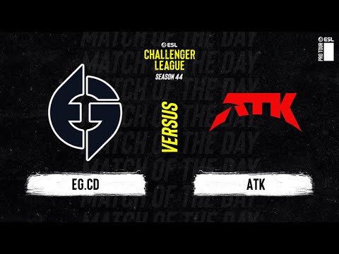 EG.CD vs. ATK - Map 2 [Mirage] - ESL Challenger League Season 44 NA - Upper bracket