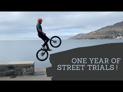 STREET TRIAL BIKE SESSION - After one year of riding